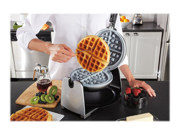 Waffle maker - stainless steel